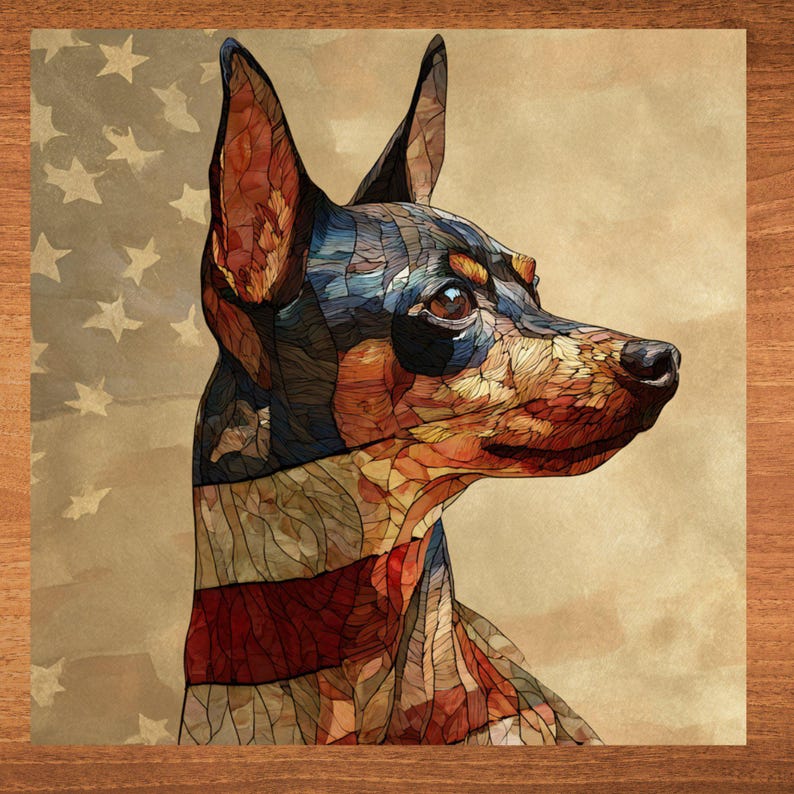 Miniature Pinscher handcrafted in Knoxville