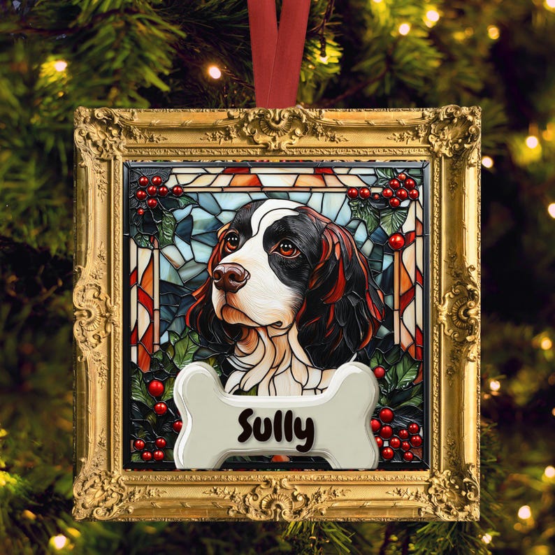 English Springer Spaniel handcrafted in Knoxville