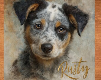 Australian Cattle Dog Decorative Tile thumbnail 1