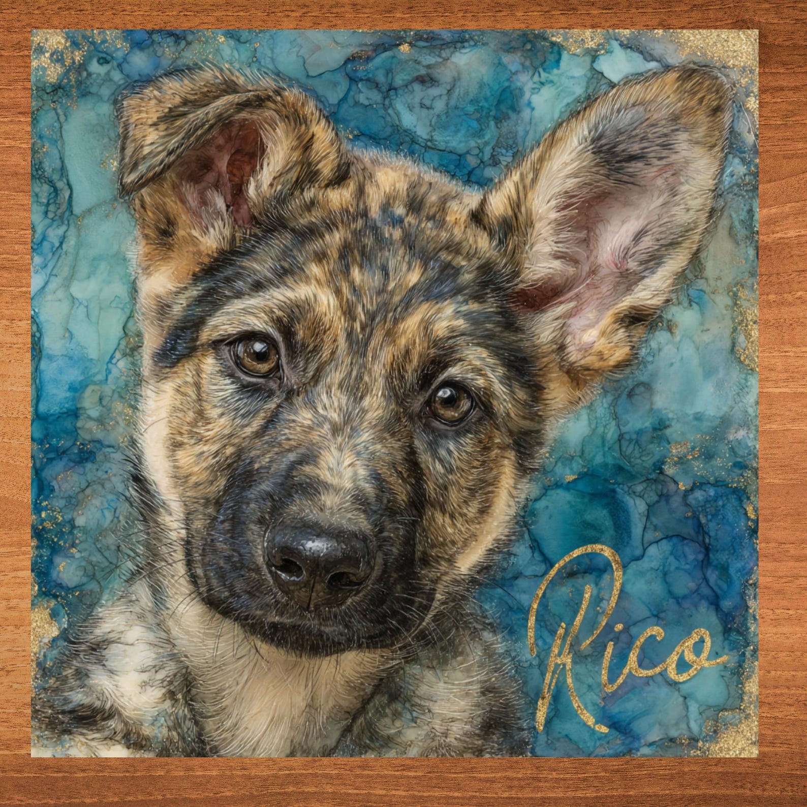 Belgian Malinois Decorative Tile