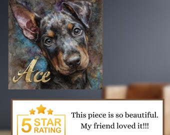 Doberman Pinscher Decorative Tile thumbnail 4