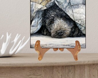 Newfypoo Under the Blanket Ceramic Tile thumbnail 2