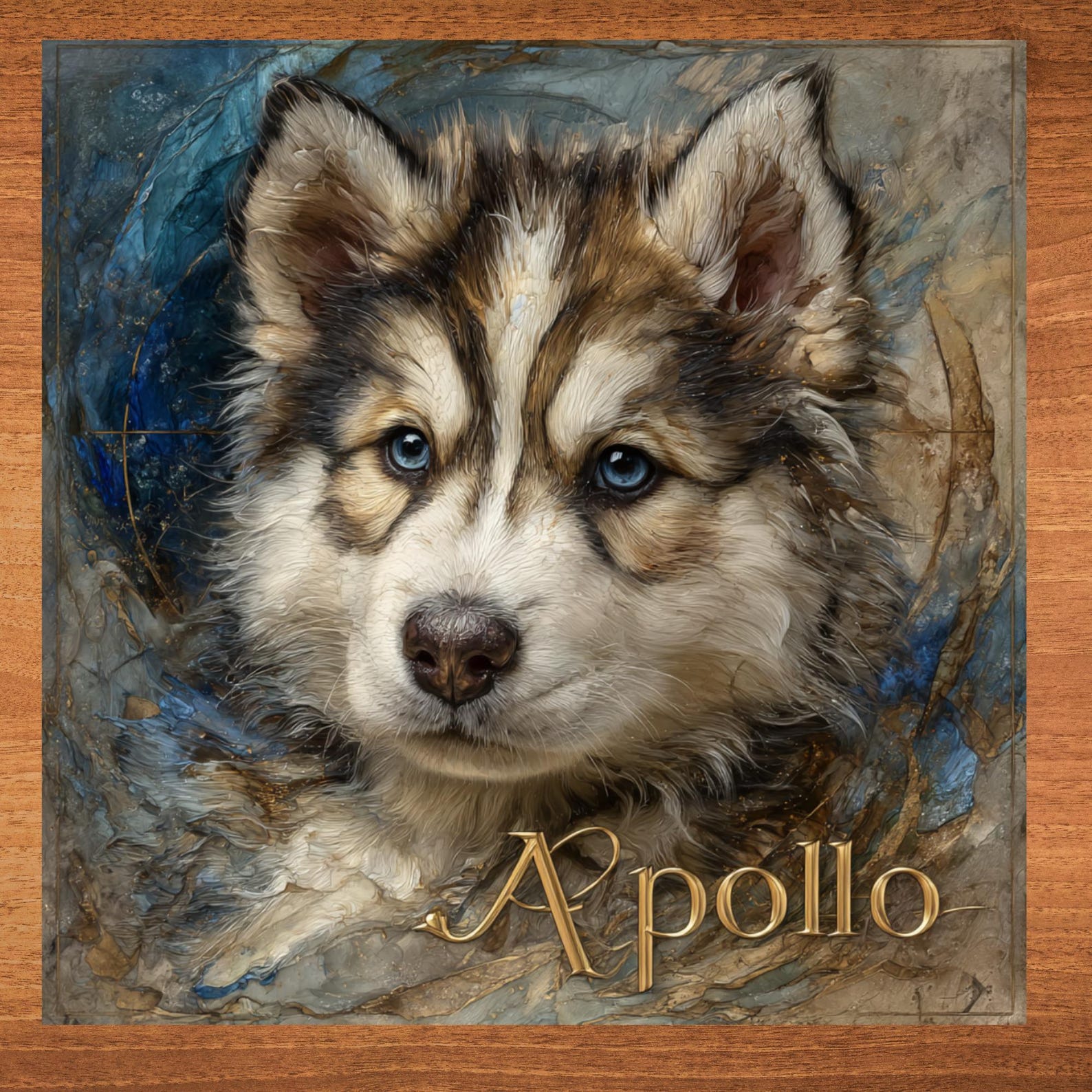Alaskan Malamute Decorative Tile