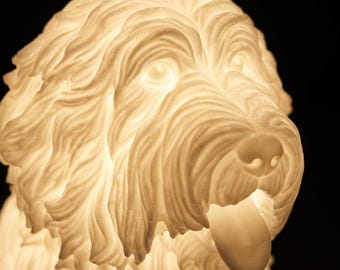 Old English Sheepdog Dog Luminary Night Light thumbnail 4