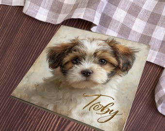 Shih Tzu Decorative Tile thumbnail 3