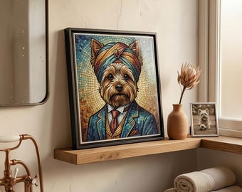 Scottish Terrier Spa Dog Ceramic Tile thumbnail 1