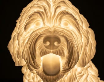 Goldendoodle Dog Luminary Night Light thumbnail 4