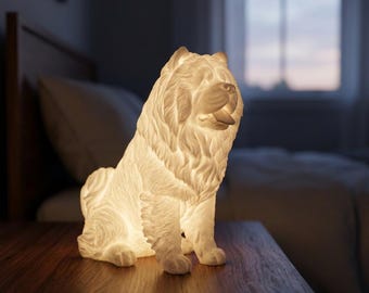 Chow Chow Dog Luminary Night Light thumbnail 1