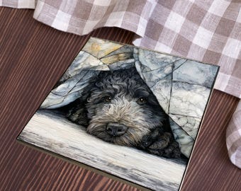 Newfypoo Under the Blanket Ceramic Tile thumbnail 4