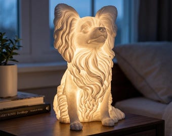 Papillon Dog Luminary Night Light thumbnail 1