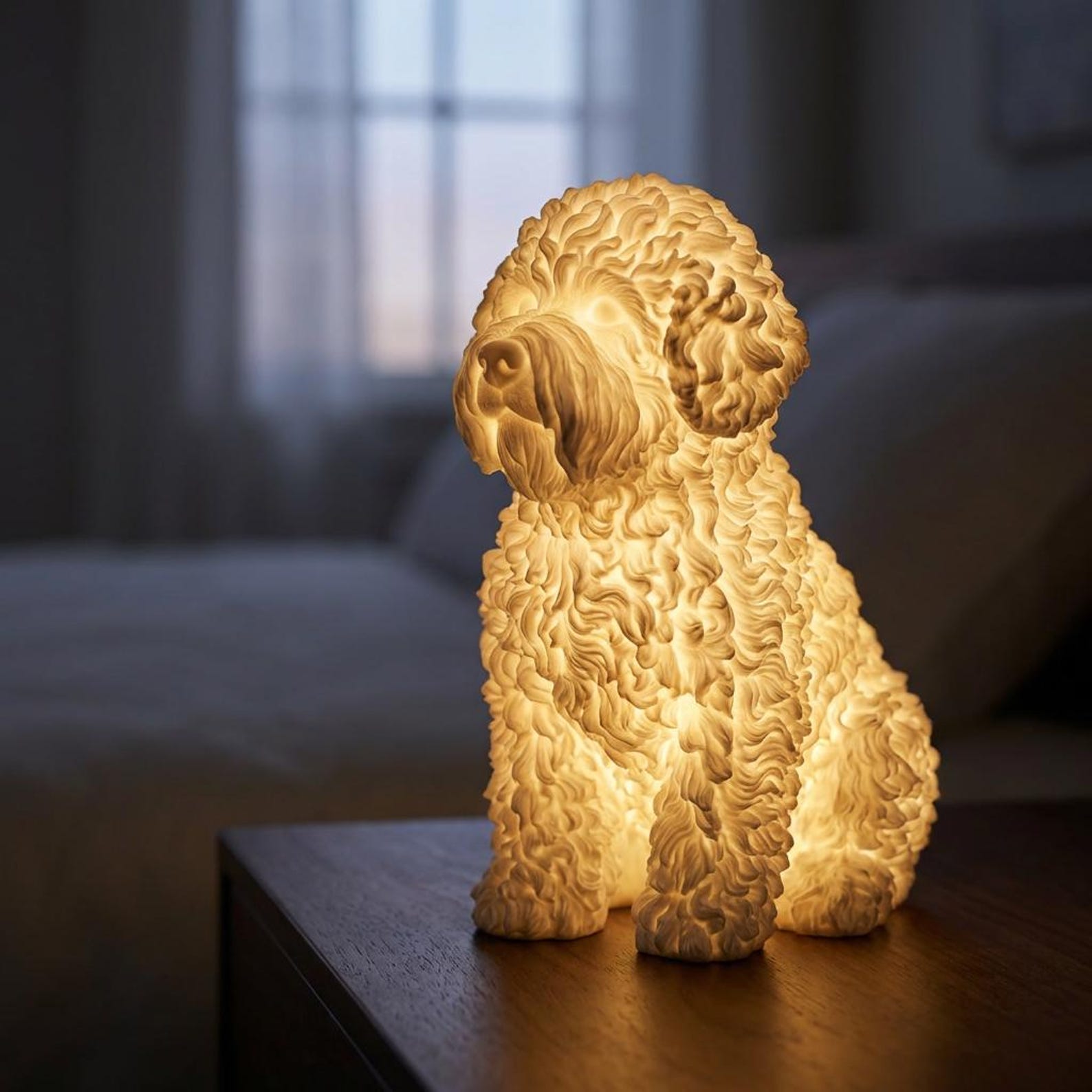 Bichon Frise Dog Luminary Night Light