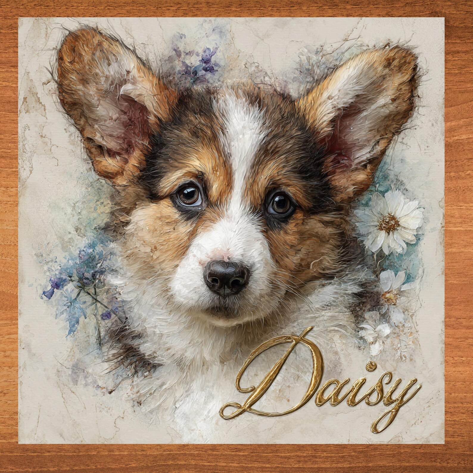 Pembroke Welsh Corgi Decorative Tile