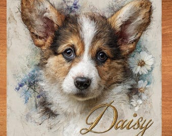 Pembroke Welsh Corgi Decorative Tile thumbnail 1