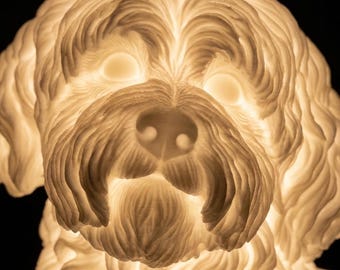 Maltipoo Dog Luminary Night Light thumbnail 4