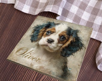 Cavalier King Charles Spaniel Decorative Tile thumbnail 3