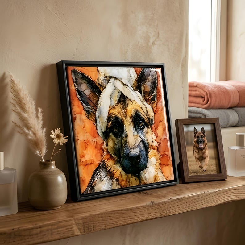 German Shepherd handcrafted in Knoxville