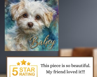 Bichon Frise Decorative Tile thumbnail 4
