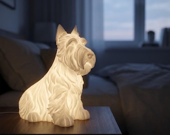 Scottish Terrier Dog Luminary Night Light thumbnail 1