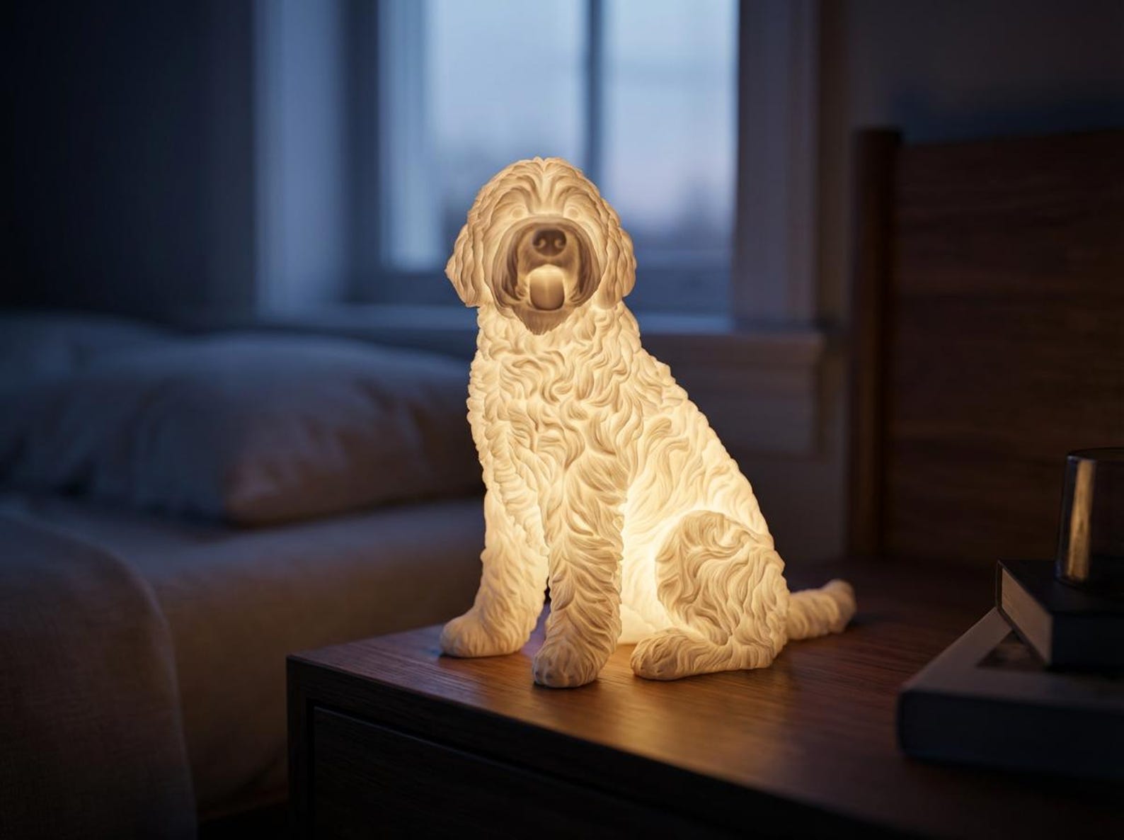 Goldendoodle Dog Luminary Night Light