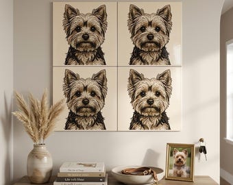 Cavapoo Spa Dog Ceramic Tile thumbnail 4