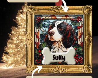English Springer Spaniel Holiday Ornament thumbnail 4
