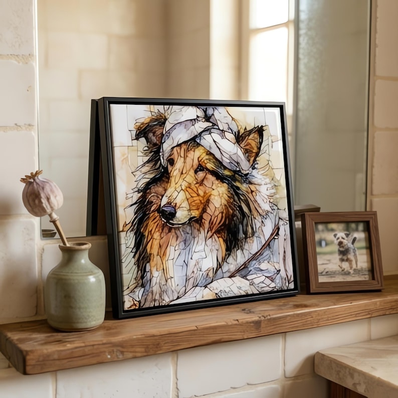 Rough Collie handcrafted in Knoxville