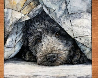 Newfypoo Under the Blanket Ceramic Tile thumbnail 1