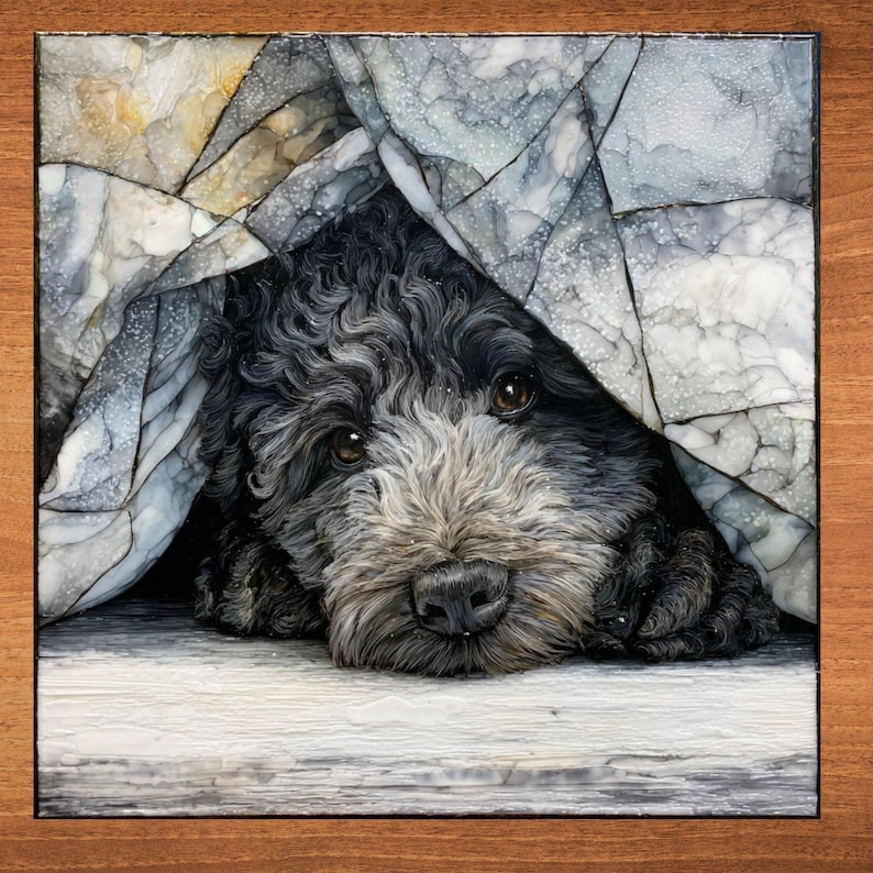 Newfypoo Under the Blanket Ceramic Tile