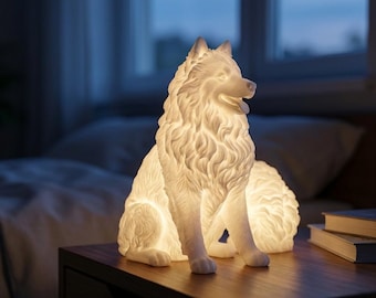 Samoyed Dog Luminary Night Light thumbnail 1