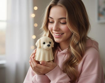 Golden Retriever Sheet Ghost Nightlight thumbnail 3