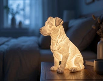 Jack Russell Terrier Dog Luminary Night Light thumbnail 1