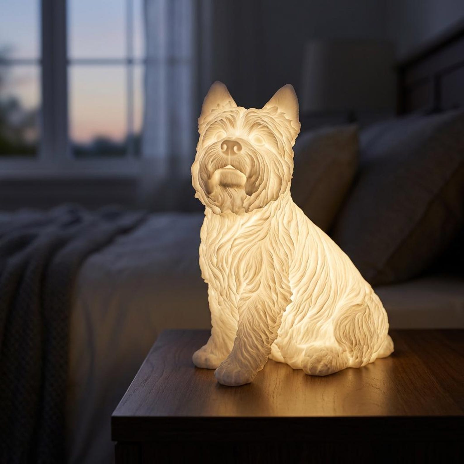 Cairn Terrier Dog Luminary Night Light
