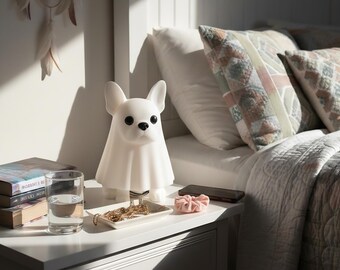 French Bulldog Sheet Ghost Nightlight thumbnail 2