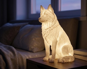 Siberian Husky Dog Luminary Night Light thumbnail 1