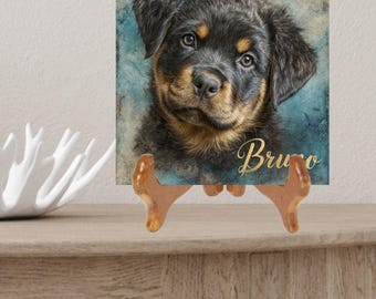 Rottweiler Decorative Tile thumbnail 2