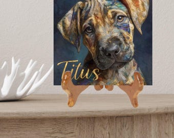 Rhodesian Ridgeback Decorative Tile thumbnail 2