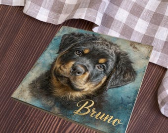 Rottweiler Decorative Tile thumbnail 3