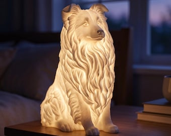 Shetland Sheepdog Dog Luminary Night Light thumbnail 1