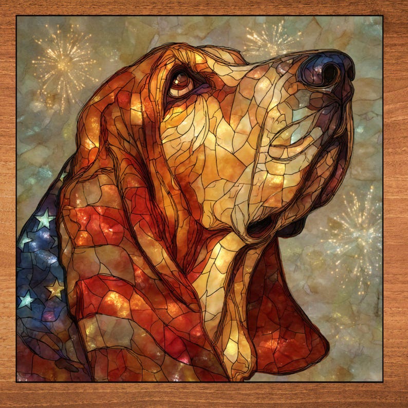Basset Hound handcrafted in Knoxville