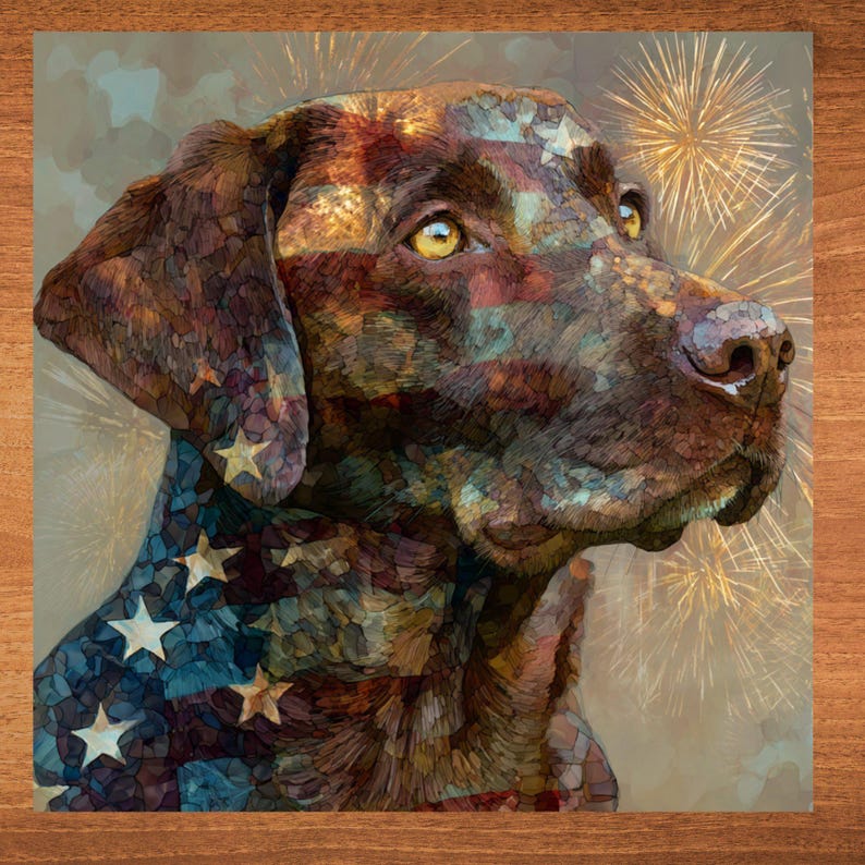 Chesapeake Bay Retriever handcrafted in Knoxville