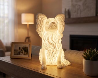 Papillon Dog Luminary Night Light thumbnail 3