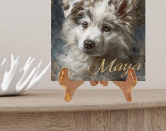 Samoyed Decorative Tile thumbnail 2