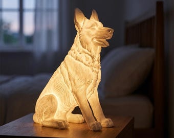 German Shepherd Dog Luminary Night Light thumbnail 1