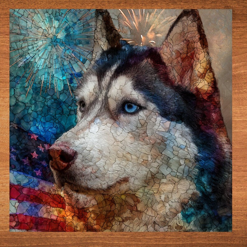 Alaskan Malamute handcrafted in Knoxville