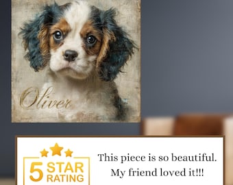 Cavalier King Charles Spaniel Decorative Tile thumbnail 4