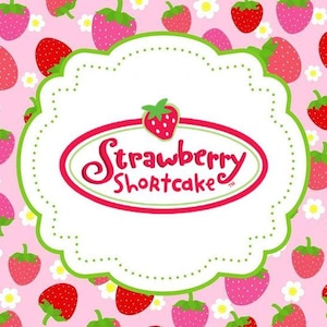 Strawberry Shortcake Cake Topper