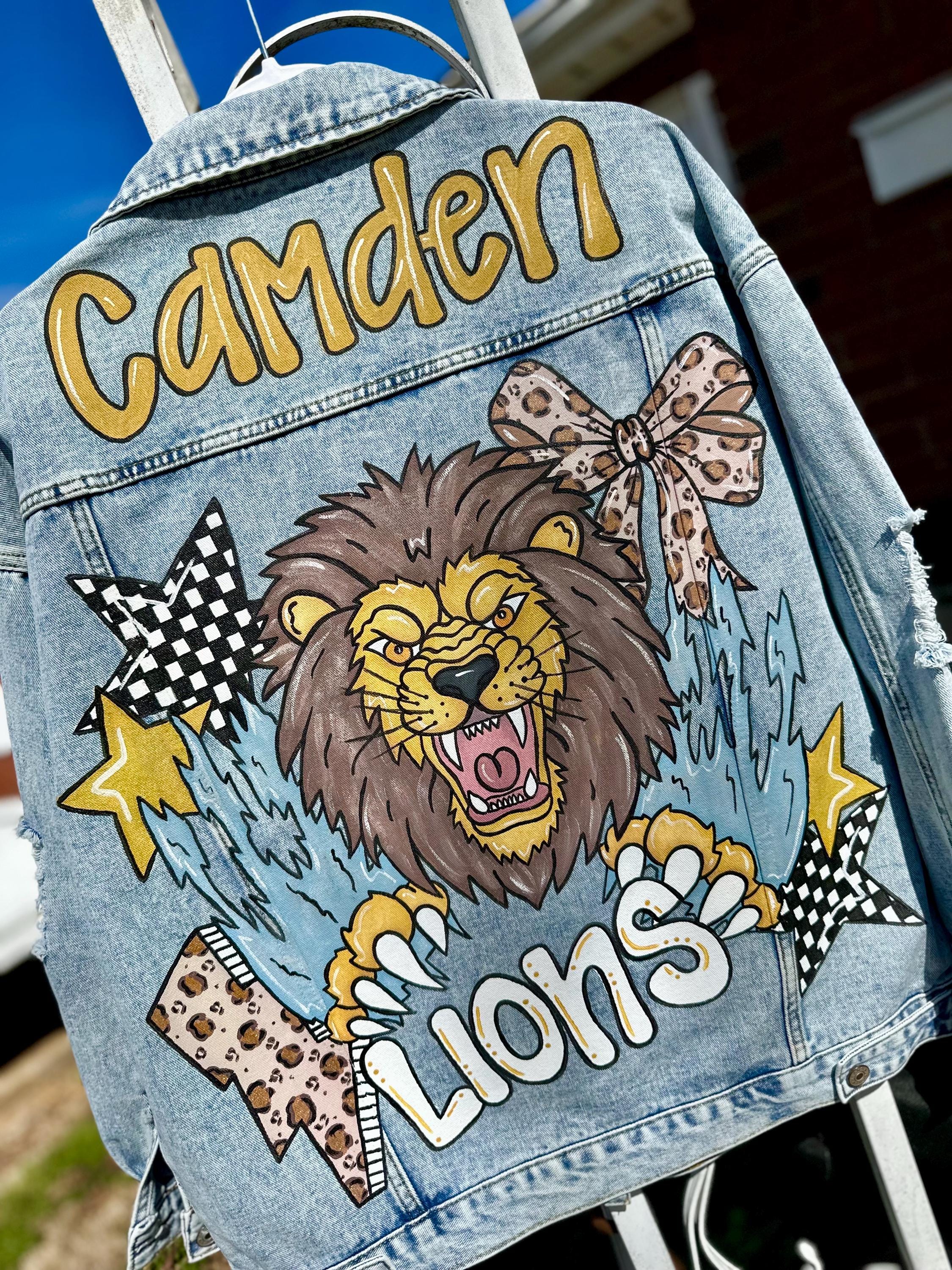 Customizable* Hand-painted oversized denim jackets!