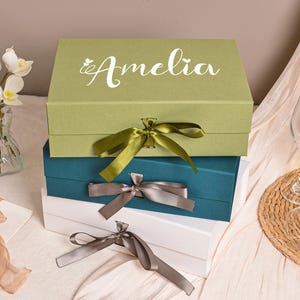 Personalisierte Brautjungfer Geschenkbox, werden Sie meine Brautjungfer sein, leere Brautjungfer Geschenkbox, Trauzeugin Geschenkbox, Brautjungfer Vorschlag Geschenkbox