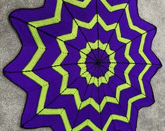 Spider web blanket
