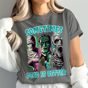 Vintage Universal Monsters T-Shirt: Retro Horror Grafik T-Shirt